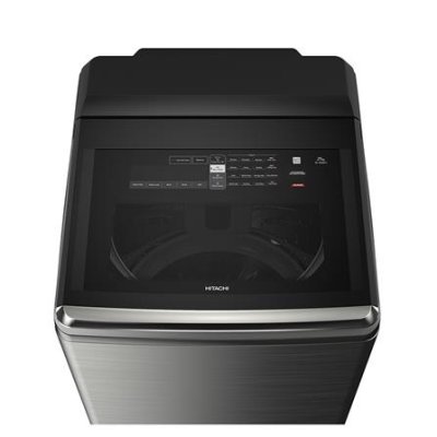 HITACHI เครื่องซักผ้าฝาบนระบบน้ำร้อน 22 กก. อินเวอร์เตอร์ SF-220ZFV SS สีสเตนเลส