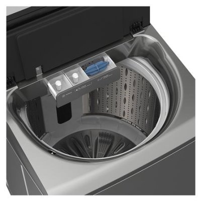 HITACHI เครื่องซักผ้าฝาบนระบบน้ำร้อน 22 กก. อินเวอร์เตอร์ SF-220ZFV SS สีสเตนเลส