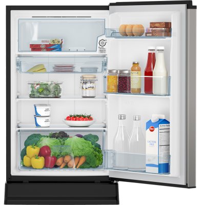 HITACHI Single Door Refrigerator HR1S5141MNGTH 4.9Q Silver gray
