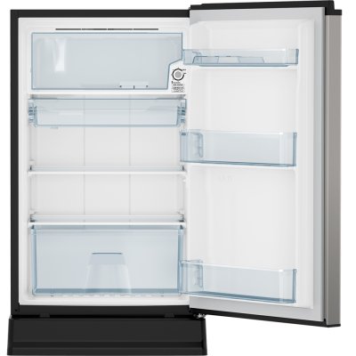 HITACHI Single Door Refrigerator HR1S5141MNGTH 4.9Q Silver gray