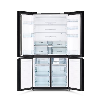 HITACHI 4-door refrigerator, 22.8 cubic feet, R-WB700VTH2, inverter, automatic ice maker.