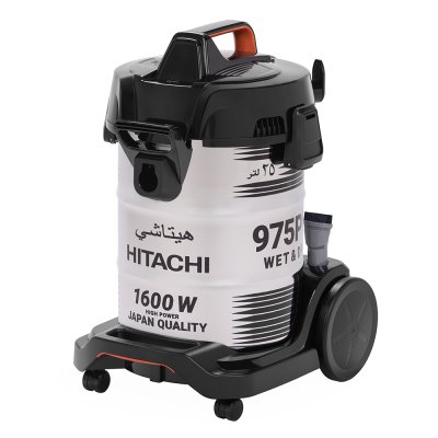 HITACHI 3-in-1 Canister Vacuum Cleaner (Dry/Wet/Blower) CV-975PWBKOTH 1600 Watts, Inox Color.