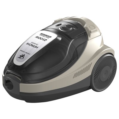 HITACHI Box-type Cyclone Vacuum Cleaner, 2100 Watts, Model CV-SF21VLBRCTH, Light Brown.