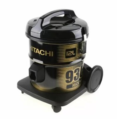 HITACHI เครื่องดูดฝุ่น/เป่าลม แบบถัง CV-930F BK 1600 วัตต์ สีโกลด์ แบล็ก