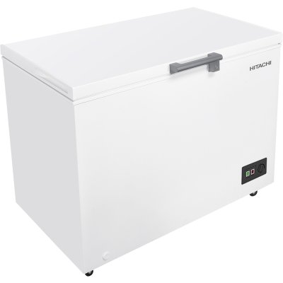 HITACHI 2-System Chest Freezer, 11 Cubic Feet, Model HRCJ11316MNWTH, White.