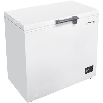 HITACHI 2-System Chest Freezer, 7 Cubic Feet, Model HRCJ9200MNWTH, White.