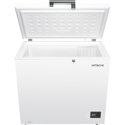 HITACHI 2-System Chest Freezer, 7 Cubic Feet, Model HRCJ9200MNWTH, White.