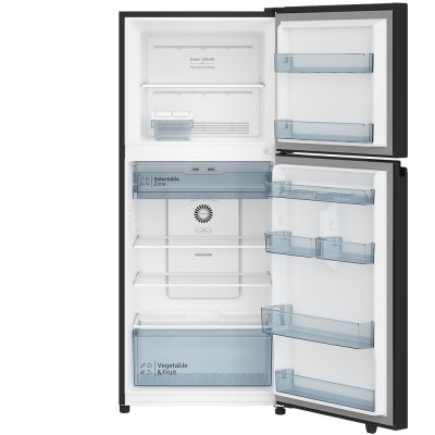 HITACHI 2-Door Refrigerator HRTN6379S, Inverter, 12.2 Cubic Feet