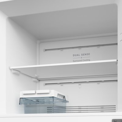 HITACHI 2-Door Refrigerator HRTN6379S, Inverter, 12.2 Cubic Feet