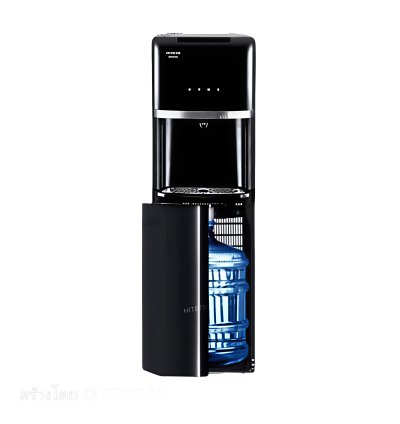 HITACHI 3-Temperature Hot and Cold Water Dispenser (Hot/Room Temperature/Cold Water) Model HWD-B30000BKOAS