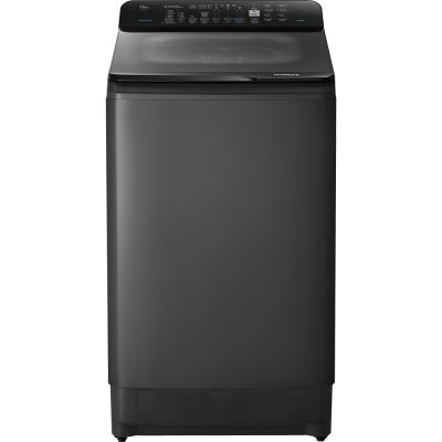 HITACHI เครื่องซักผ้าฝาบน 15 กก.อินเวอร์เตอร์  LTL 15MVW0T GG สีเทาเข้ม