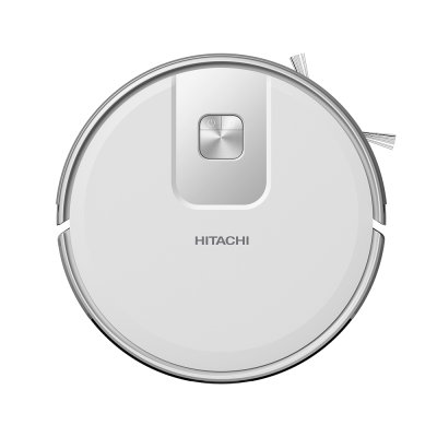 HITACHI Robot Vacuum Cleaner with Wifi, Model RV-X15N, White.