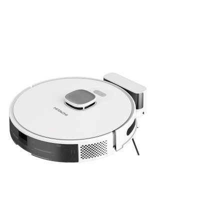 HITACHI เครื่องดูดฝุ่นหุ่นยนต์Wifi รุ่น RV-X20P WHSI สีขาว & เงิน