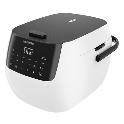 HITACHI Digital Rice Cooker, 1.8 Liter, RZ-R18XN W, White.