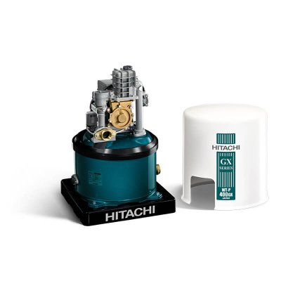 HITACHI ปั๊มน้ำอัตโนมัติถังกลม 400 วัตต์ WT-P400GX2MGNOAS