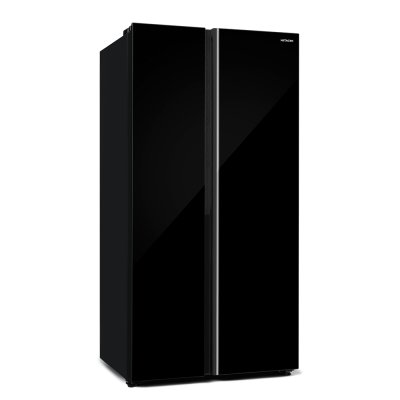 HITACHI Side-by-Side Refrigerator, 23 cu ft, Inverter, HRSN9713ESA, Automatic Ice Maker