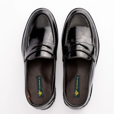PENNY LOAFER รุ่น MOVE รองเท้าคัทชชูโลฟเฟอร์ หนังวัวแท้ สีดำ