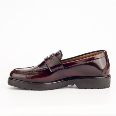 PENNY LOAFER รุ่น MOVE รองเท้าคัทชชูโลฟเฟอร์ หนังวัวแท้ สีน้ำตาล