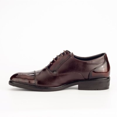 Oxford Cap Toe รองเท้าอ็อกฟอร์ด หนังแท้ สีน้ำตาล