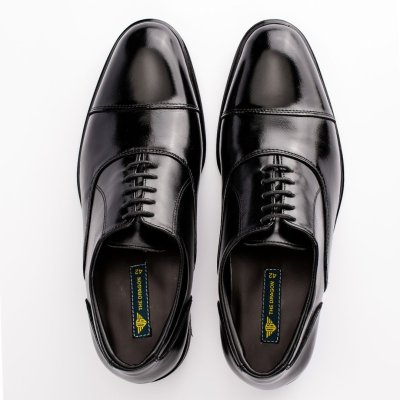 Oxford Cap Toe รองเท้าอ็อกฟอร์ด หนังแท้ สีดำ