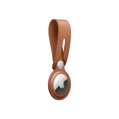 Apple AirTag Leather Loop - Saddle Brown Apple AirTag Leather Loop - Saddle Brown