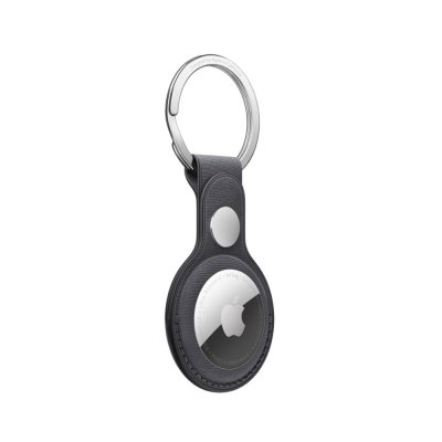 Apple AirTag FineWoven Key Ring - Black Apple AirTag FineWoven Key Ring - Black
