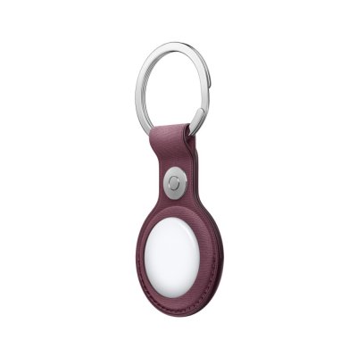 Apple AirTag FineWoven Key Ring - Mulberry Apple AirTag FineWoven Key Ring - Mulberry
