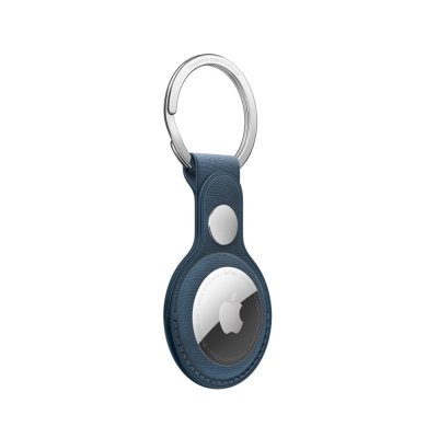 Apple AirTag FineWoven Key Ring - Pacific Blue Apple AirTag FineWoven Key Ring - Pacific Blue