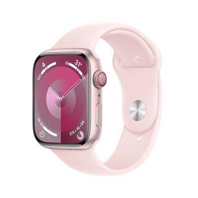 Apple Watch Series 9 with Sport Band Aluminium 45mm GPS S/M Pink