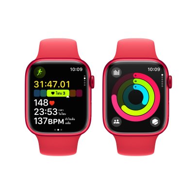 Apple Watch Series 9 with Sport Band Aluminium 45mm GPS M/L (Product)Red