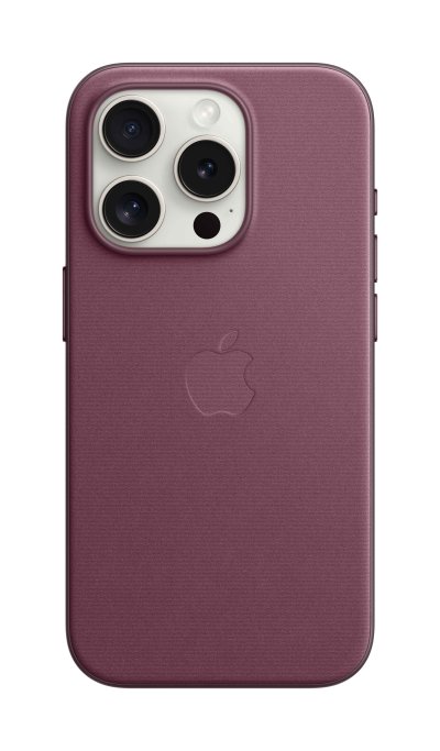 Apple iPhone 15 Pro FineWoven Case with MagSafe - Mulberry