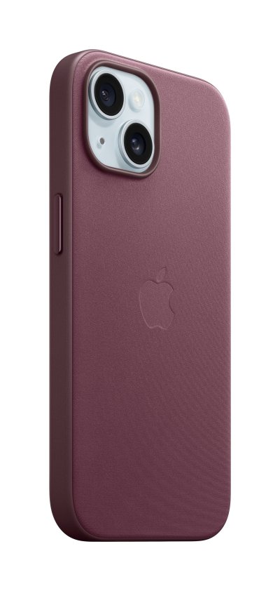 Apple iPhone 15 Plus FineWoven Case with MagSafe - Mulberry
