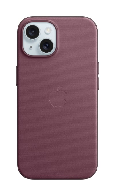 Apple iPhone 15 Plus FineWoven Case with MagSafe - Mulberry