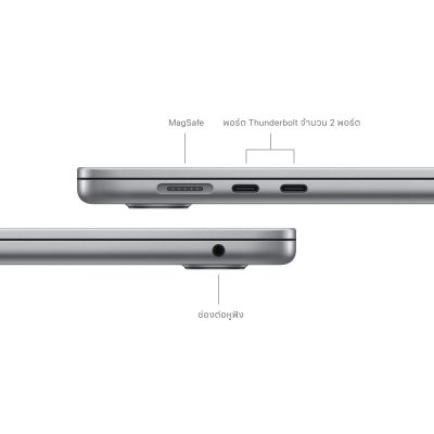 15-inch MacBook Air M3 chip 8C CPU/10C GPU/16 GB/512 GB SpaceGrey
