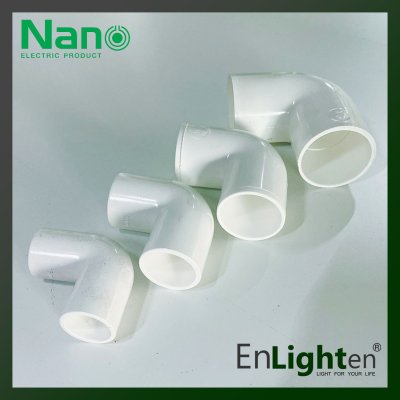 ข้องอ PVC 16 MM. NANO