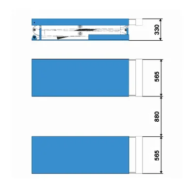ลิฟท์กรรไกรฝังพื้น ALTRA LIFT ขนาด 4.0 ตัน รุ่น 6540
