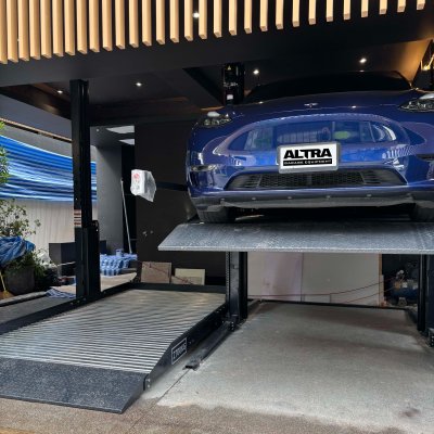 ลิฟท์จอดรถ 2 เสา ALTRA ALP-2027