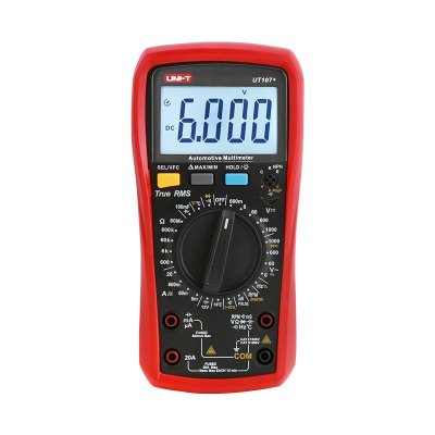 UNI-T UT107+ ดิจิตอลมัลติมิเตอร์สำหรับงานรถยนต์ True RMS