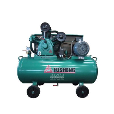 ปั๊มลม 2 สเตจ FUSHENG HTA-100-304 7.5 แรงม้า ถัง 304 ลิตร