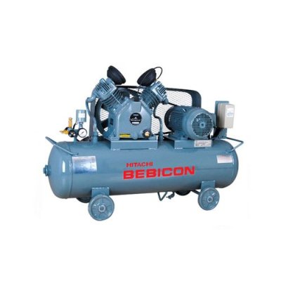 ปั๊มลม HITACHI 2.2P-9.5V5A 3 แรงม้า ถัง 170 ลิตร 380V