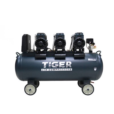 ปั๊มลมเสียงเงียบ TIGER JAGUAR-120 Oil Free 120 ลิตร