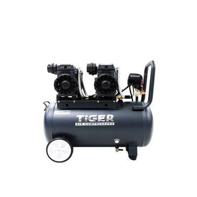 ปั๊มลมเสียงเงียบ TIGER JAGUAR-50 Oil Free 50 ลิตร