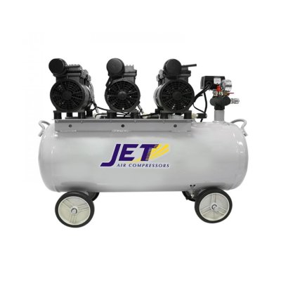 ปั๊มลมเสียงเงียบ JET JOS-370 Oil Free 70 ลิตร