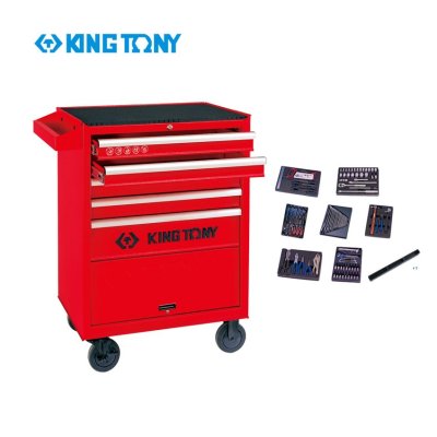 ตู้เครื่องมือรถเข็น KING TONY 932-011MR ชุด 100 ชิ้น