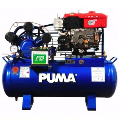 ปั๊มลม PUMA TPU-150D 15 แรงม้า เครื่องยนต์ดีเซล 20 HP