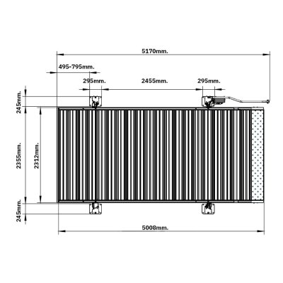 ลิฟท์จอดรถ 4 เสา แบบปลดล็อคไฟฟ้า ALTRA ALP-4536PE