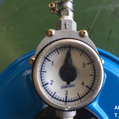 ถังเติมน้ำมันเกียร์มือโยกพร้อมเกจ HOBAYASHI MO-70A ขนาด 20 ลิตร