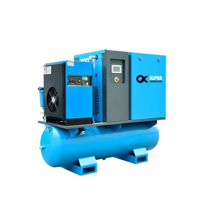ปั๊มลมสกรูครบชุด 20 แรงม้า ALPHA AP-C20