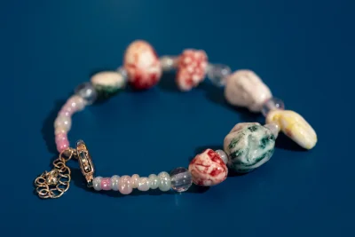 สร้อยข้อมือเซรามิค Ceramic bracelet