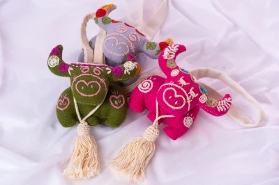 พวงกุญแจตุ๊กตาควาย Buffalo doll keychain